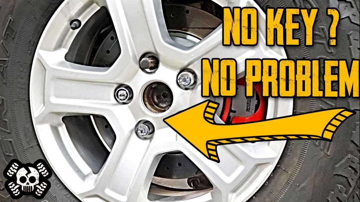 How to Remove Lug Nuts without a Wrench - Step-by-Step Guide Try a Lug Nut Removal Tool