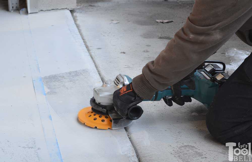 Ultimate Guide: How to Grind Concrete with an Angle Grinder 2. Prepare the Work Area