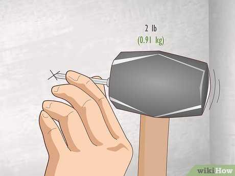 How to Hammer a Nail into a Concrete Wall without a Drill Step 5: Hammer alternatives