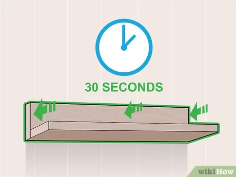 Ways to Hang a Shelf Without Using a Drill 1. Floating Shelf