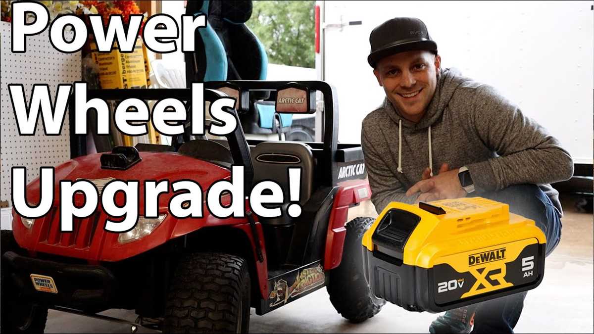 Hooking up a Drill Battery to Power Wheels: A Step-by-Step Guide Step 1: Choose the Right Drill Battery