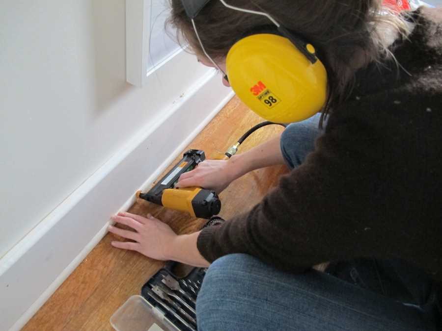 Simple Steps for Installing Baseboards Without a Nail Gun Step 5: Secure the Baseboard