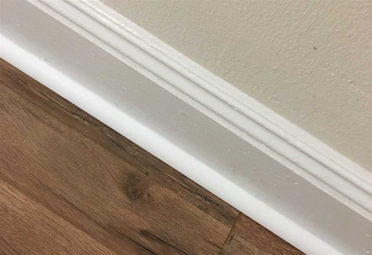 Step-by-Step Guide: Installing Shoe Molding without a Nail Gun Fill Nail Holes and Paint