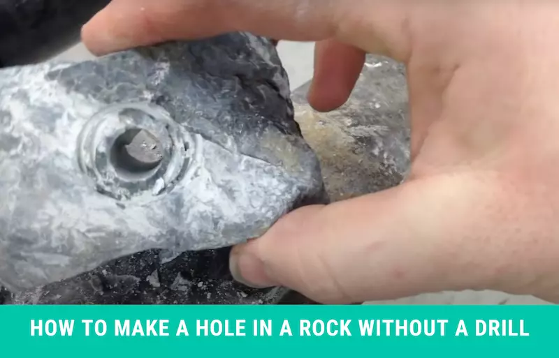 5 Creative Ways to Create a Hole in a Rock Without Using a Drill Expanding Chemicals