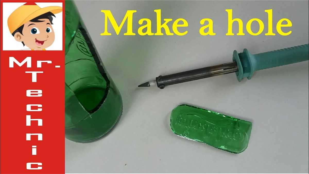 How to Create a Hole in a Glass Bottle Using Alternative Methods Step 7: Test the Hole