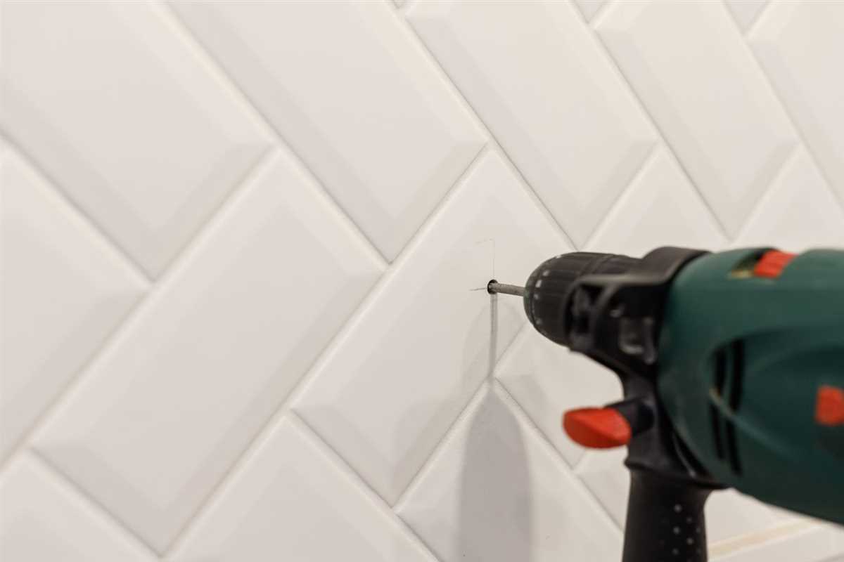 How to create a hole in tile without using a drill Instructions: