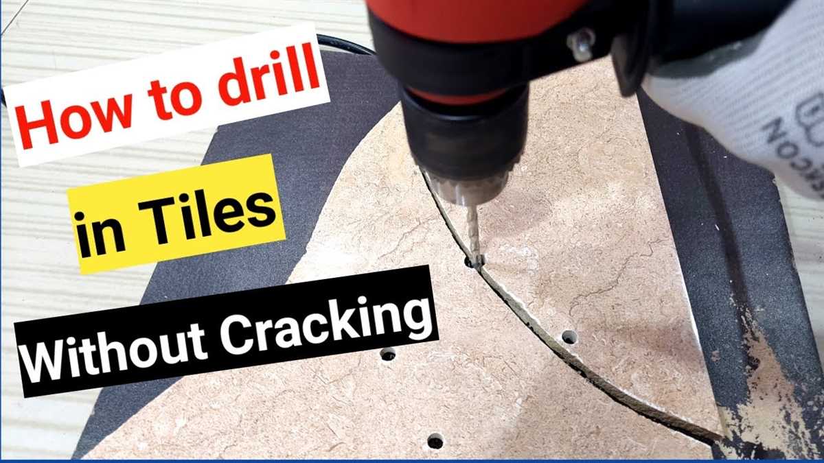 How to create a hole in tile without using a drill Step 6: Cool down and clean up