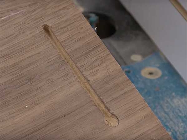 How to Create a Keyhole Slot in Wood Using a Drill Materials: