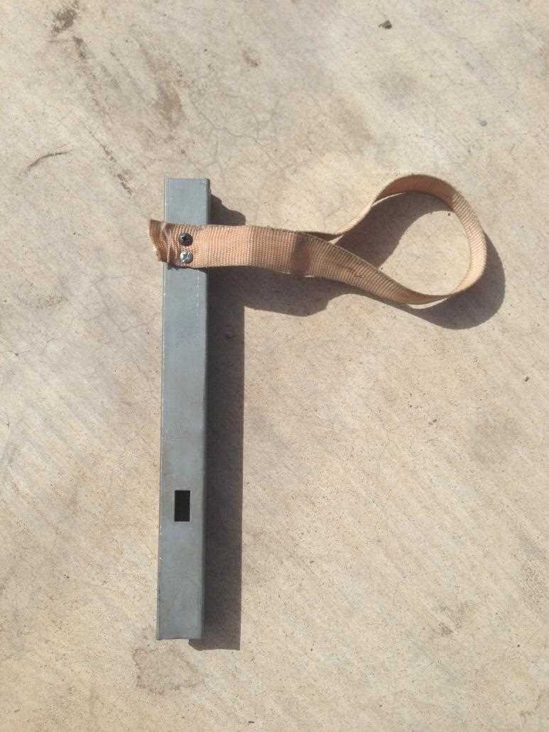 DIY: Learn How to Make a Strap Wrench in a Few Simple Steps Step 6: Test the strap wrench