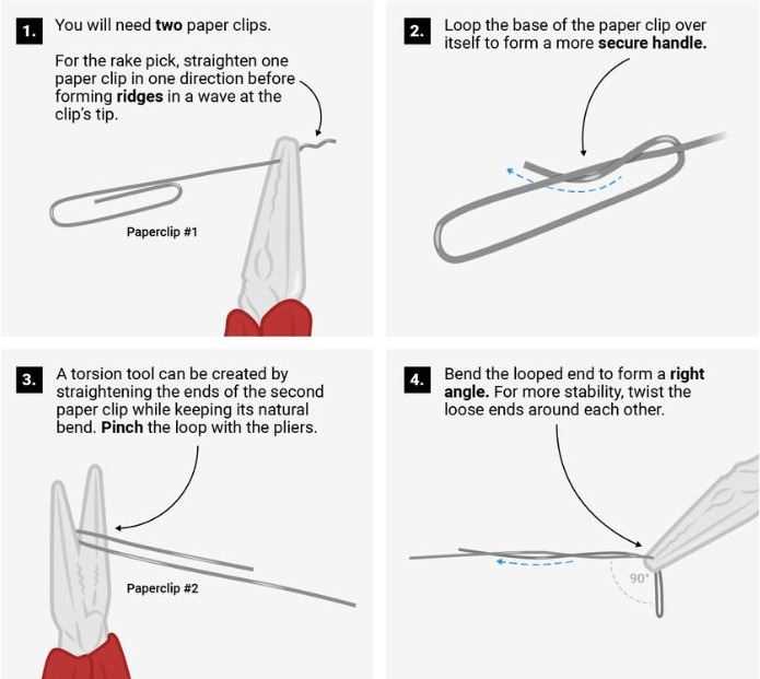 DIY: How to Make a Tension Wrench with a Paperclip 9. Respect the Law