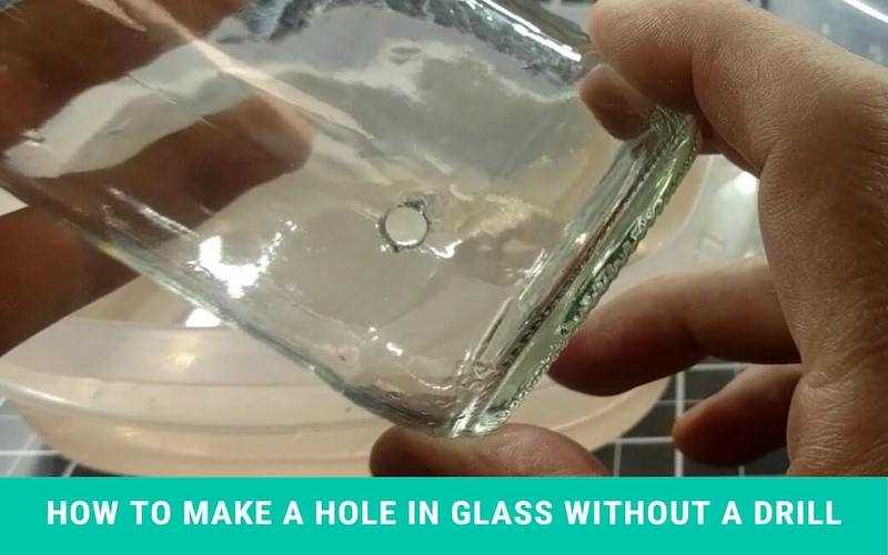 Creating Holes in Glass Bottles: No Drill Required Materials Needed: