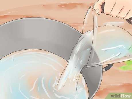 2. Measure the Grout Powder