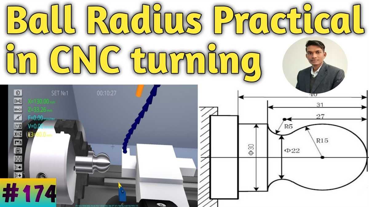 Learn how to program a radius on a CNC lathe | Ultimate guide 4. Define the Start and End Points