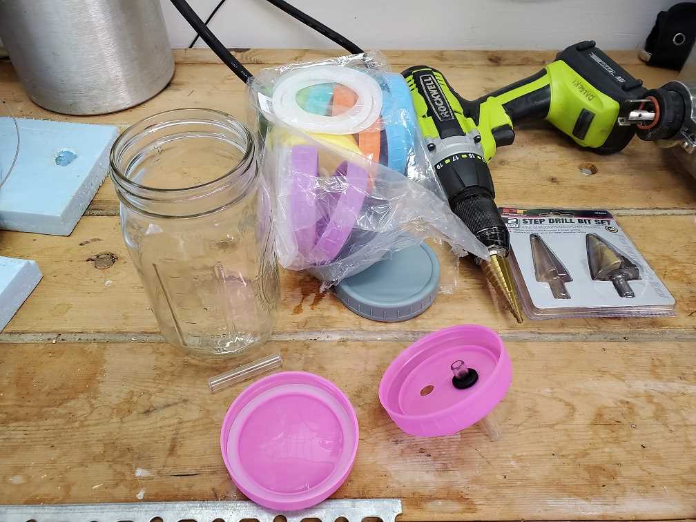 How to Create a Hole in a Mason Jar Lid Without Using a Drill Materials You'll Need: