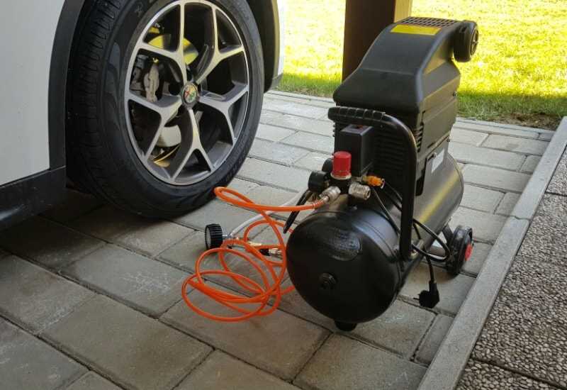 How to Inflate Tires Using an Air Compressor PSI: