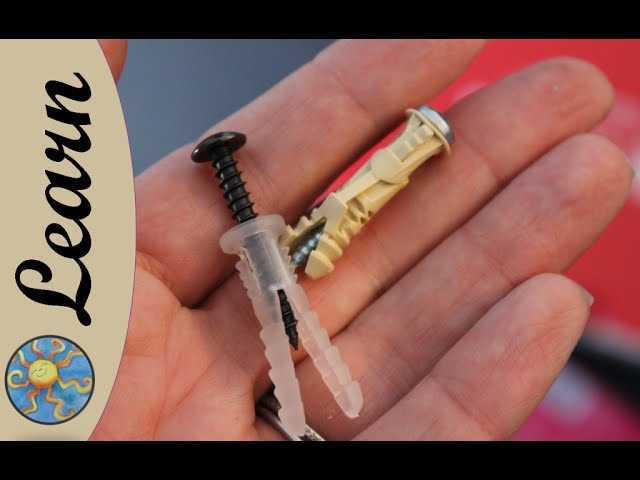 2. Nylon sleeve anchors