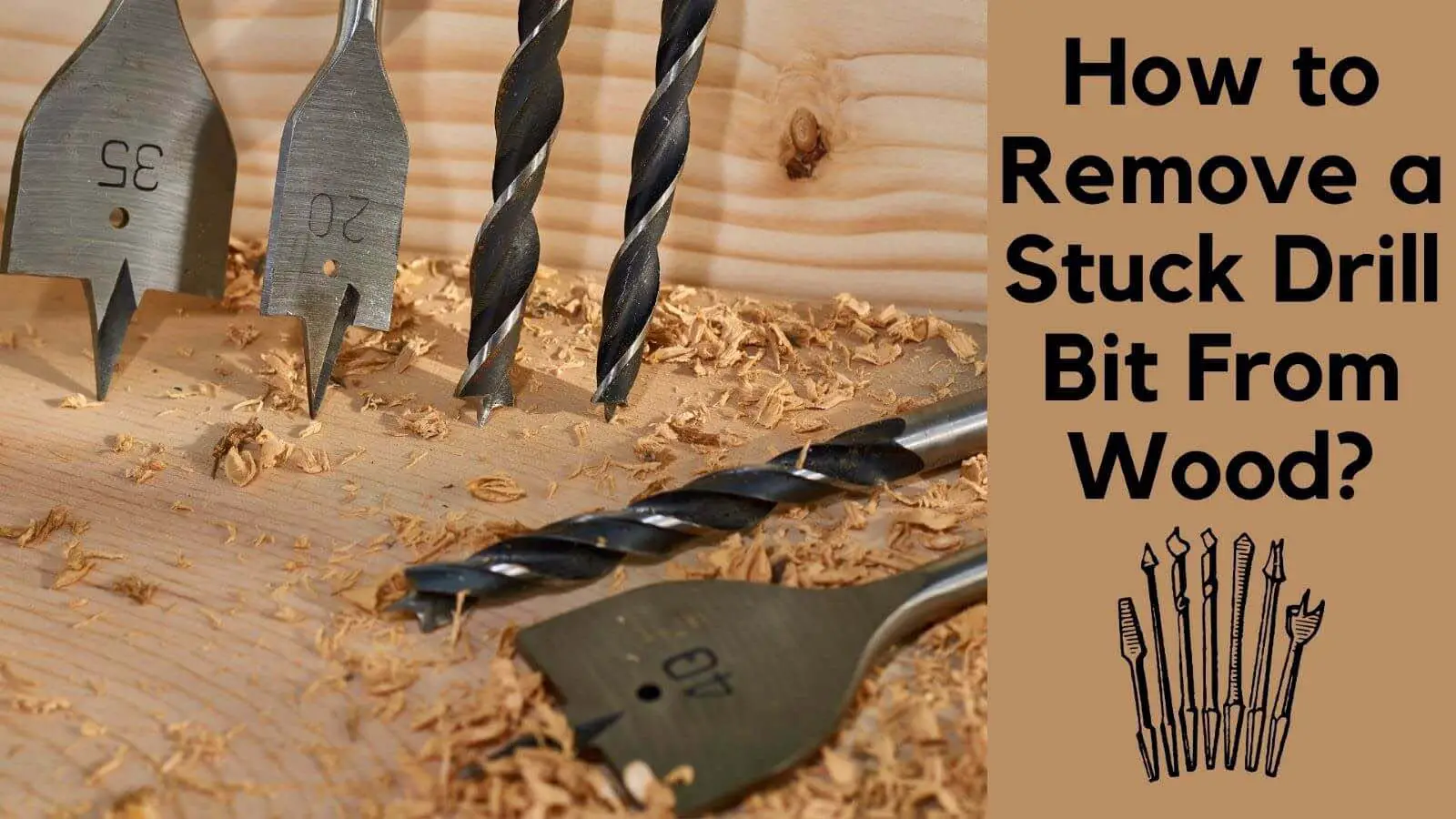 How to remove a broken drill bit from wood: Tips and tricks 2. Use pliers or a vise grip