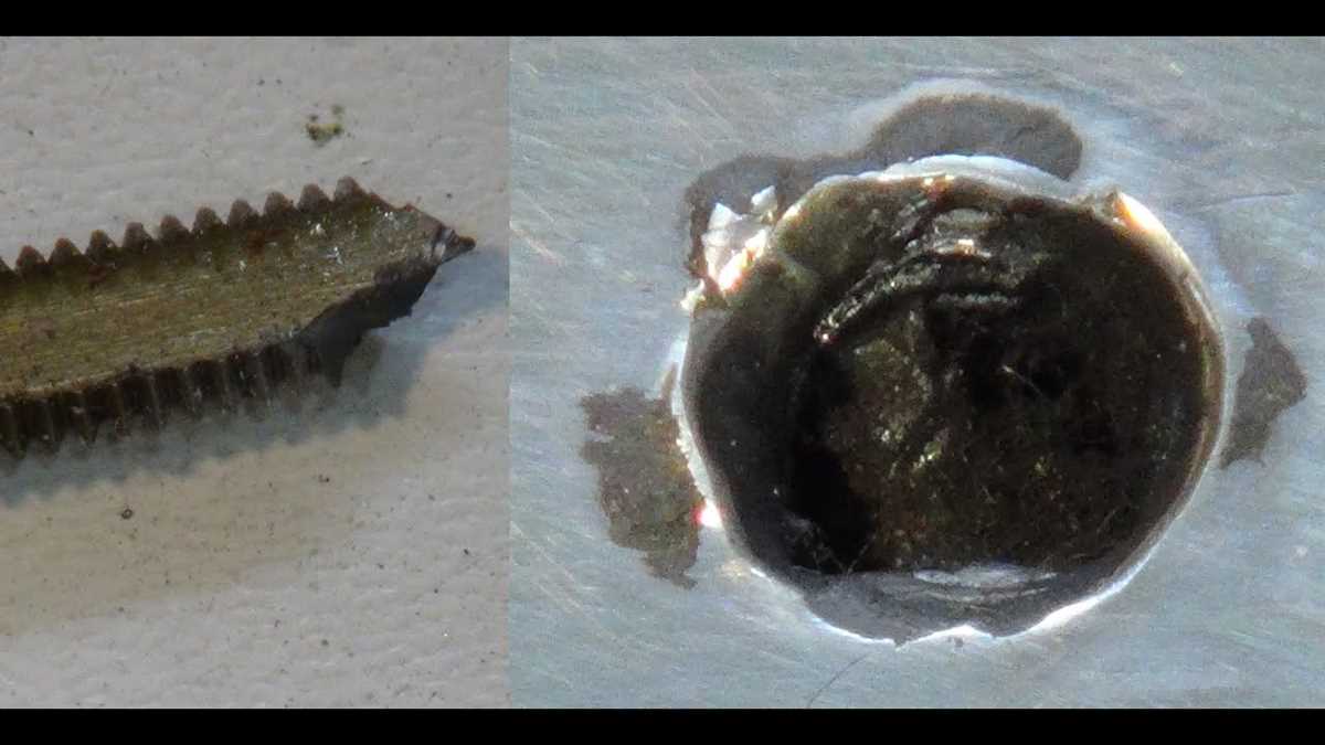 Learn how to safely remove a broken drill bit from metal Inspecting the drill bit