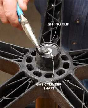 4. Remove the plate or pin