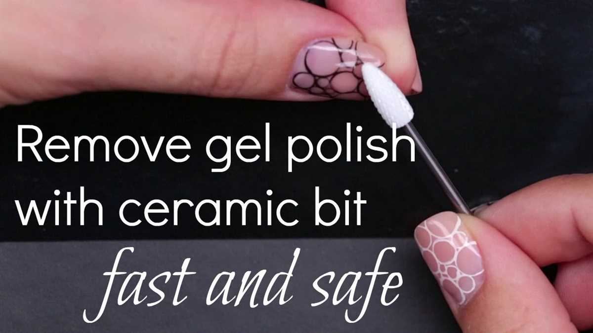 Step-by-step guide on removing gel nail polish with a drill 5. Maintain proper nail care.