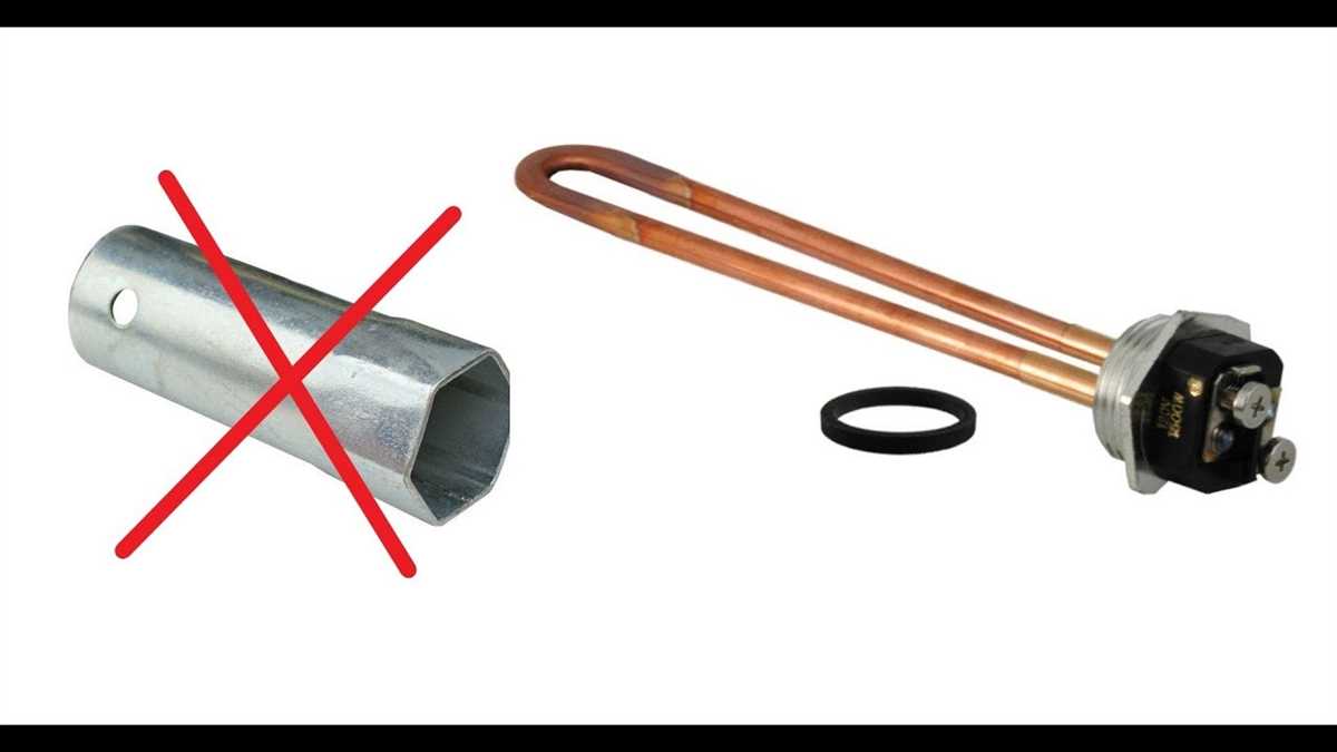 Learn how to remove a water heater element without an element wrench What to do if you cannot remove a water heater element without an element wrench