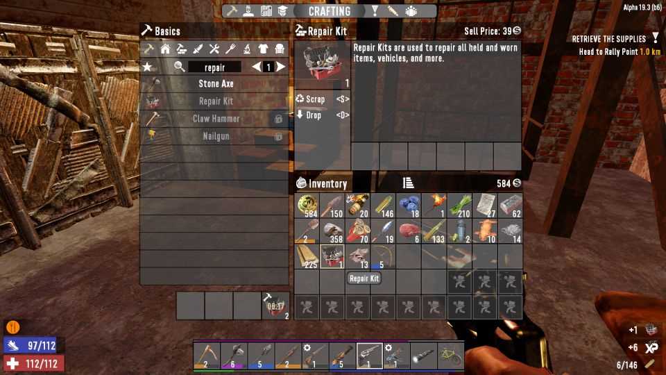 Learn how to repair a wrench in 7 Days to Die 2. Use your wrench wisely