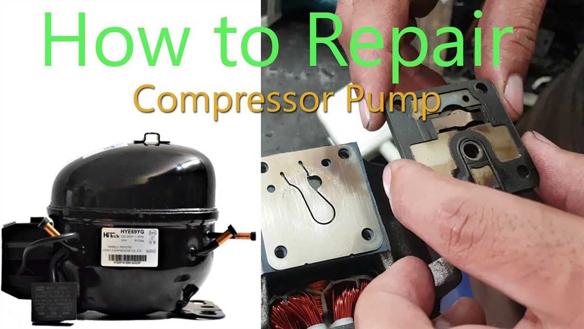 Steps to Repair Your Air Compressor Pump Disconnecting the Air Compressor Pump