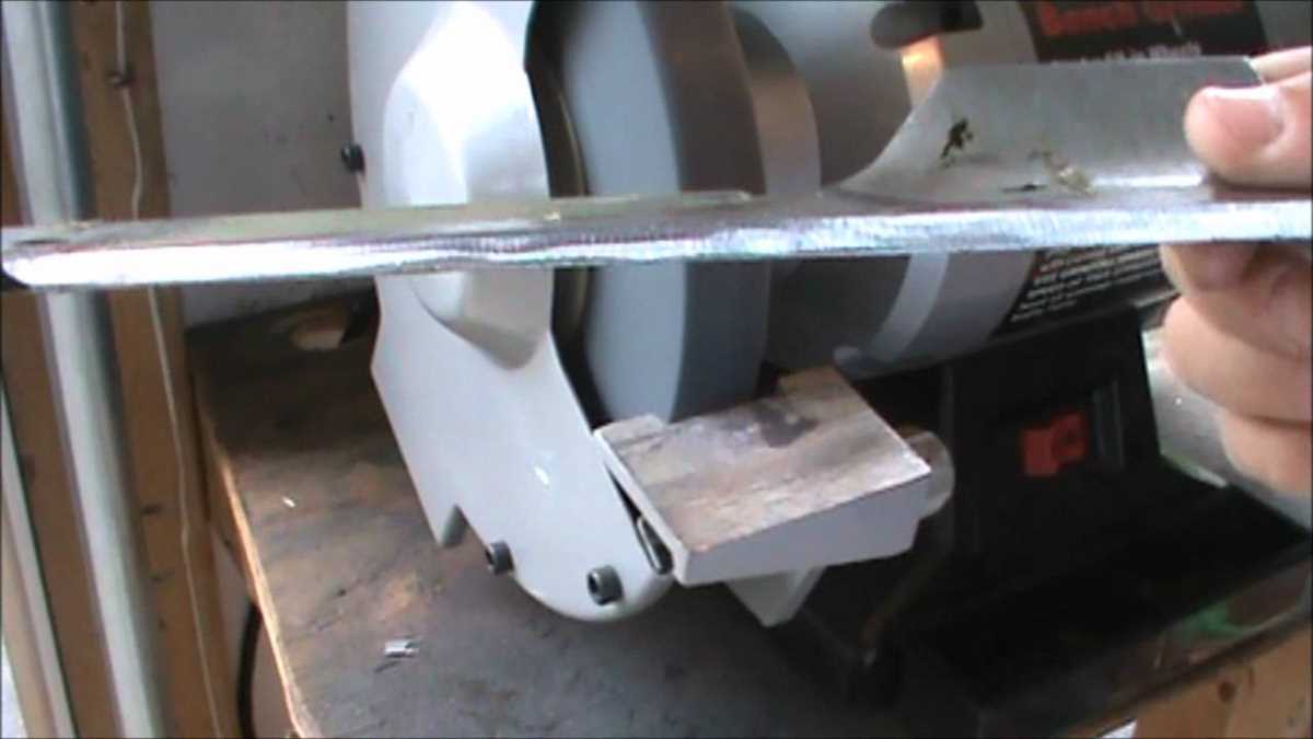 Sharpening Lawn Mower Blades: A Step-by-Step Guide with Angle Grinder Step 2: Removing the blade
