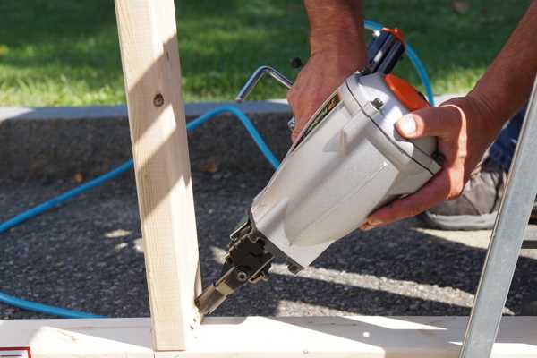 Step-by-Step Guide: How to Toenail Studs with a Nail Gun Step 4: Set up the nail gun