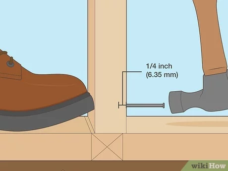 Learn How to Toenail with a Nail Gun: Step-by-Step Guide Clean the work area