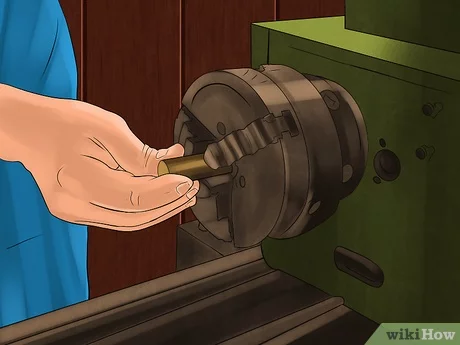 A Step-by-Step Guide to Using a Lathe - Mastering the Basics Secure the Workpiece on the Lathe