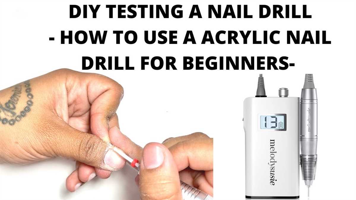 Beginner's Guide to Using a Nail Drill: Tips and Tricks 3. Insert the Bit