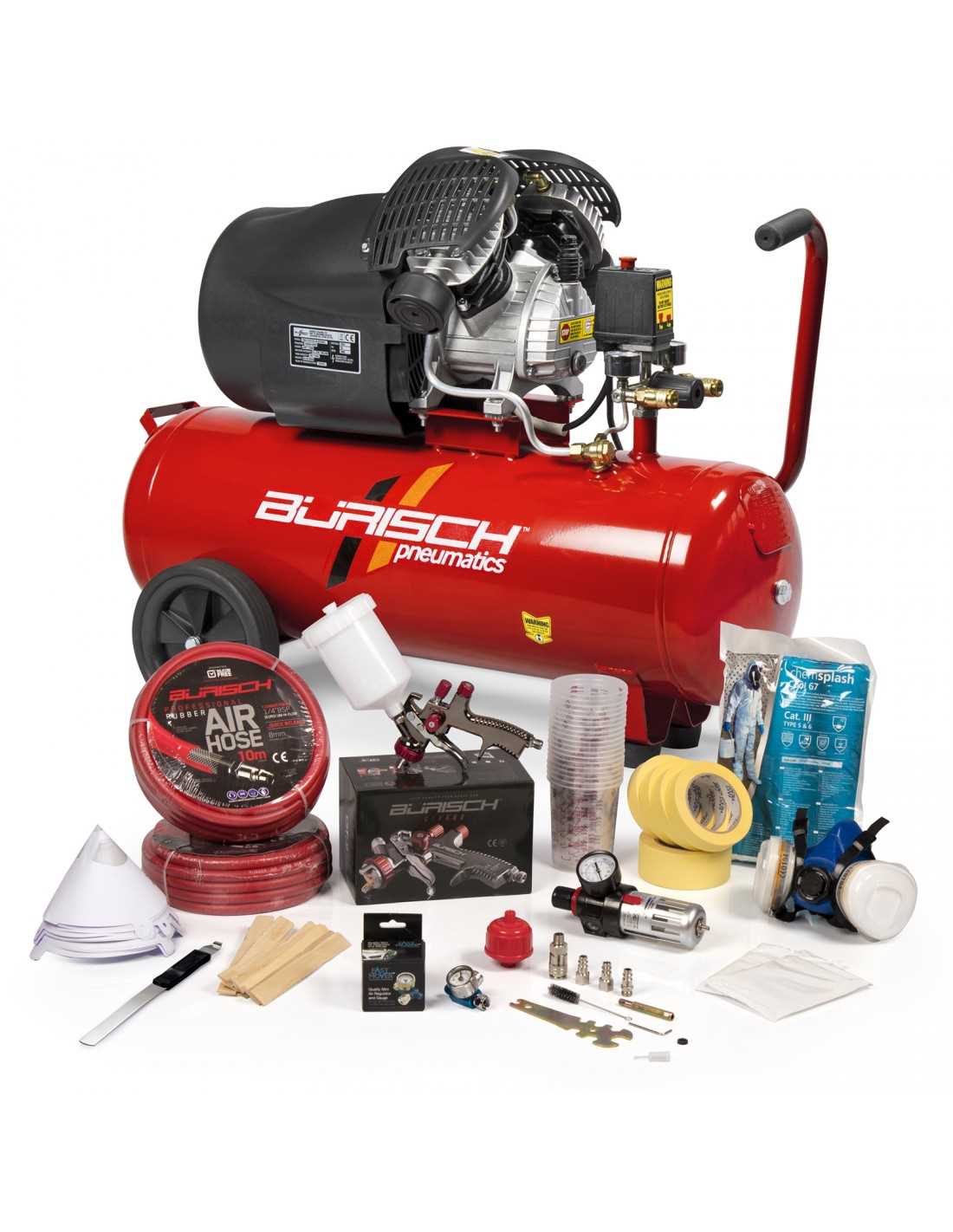 Mastering the Art of Using a Spray Gun with an Air Compressor Preparing Your Work Area and Safety Measures