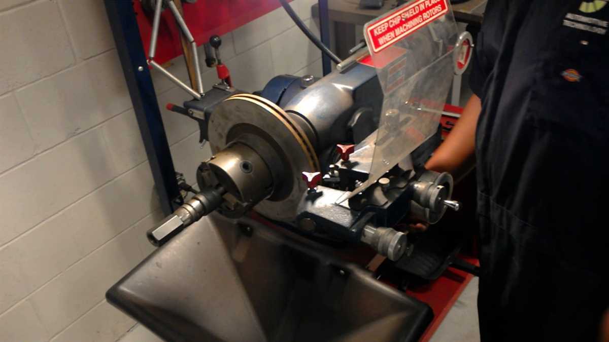Step-by-step guide: How to use Ammco brake lathe - Tips and tricks Step 1: Safety precautions