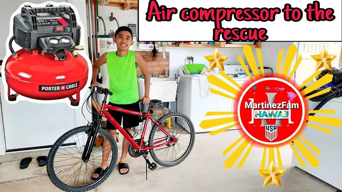 Step-by-Step Guide: How to Use an Air Compressor for Bike Tire Inflation Step 5: Monitor the tire pressure
