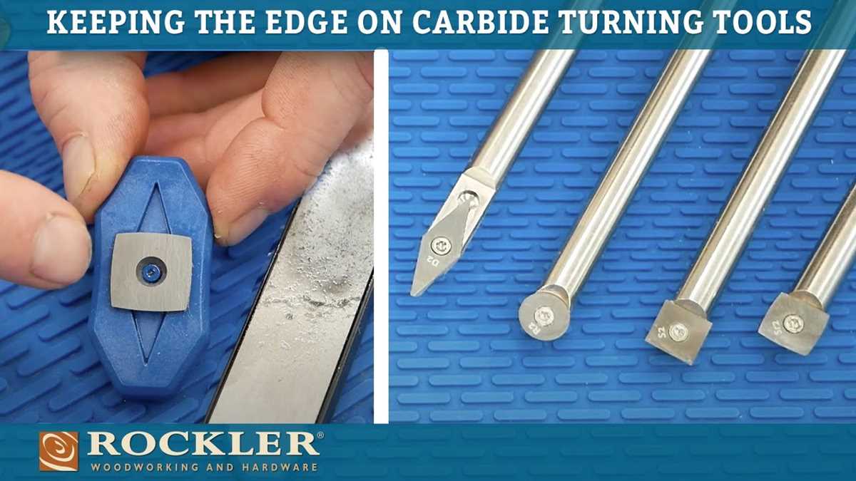 Learn how to effectively use carbide lathe tools for your woodworking projects 4. Maintain a consistent cutting angle