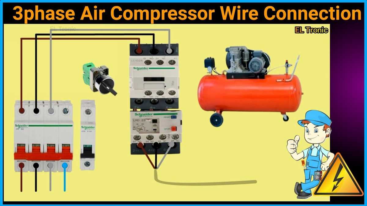 Step-by-Step Guide: Wiring a 3 Phase Air Compressor Pressure Switch Step 3: Identify the wires