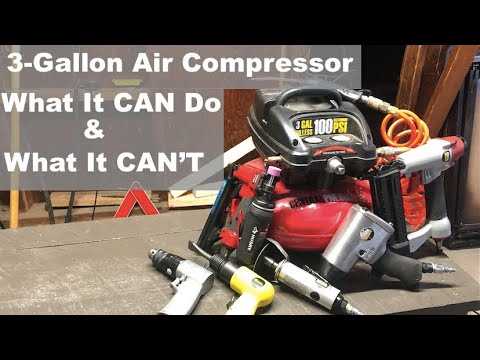 Exploring the Possibilities: What Can a 3 Gallon Air Compressor Do? Driving Nails and Stapling