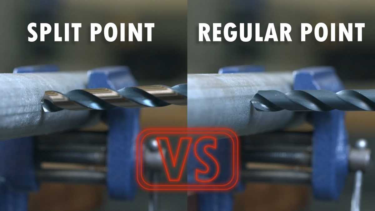 Understanding the Benefits of Split Point Drill Bits Faster and Easier Drilling