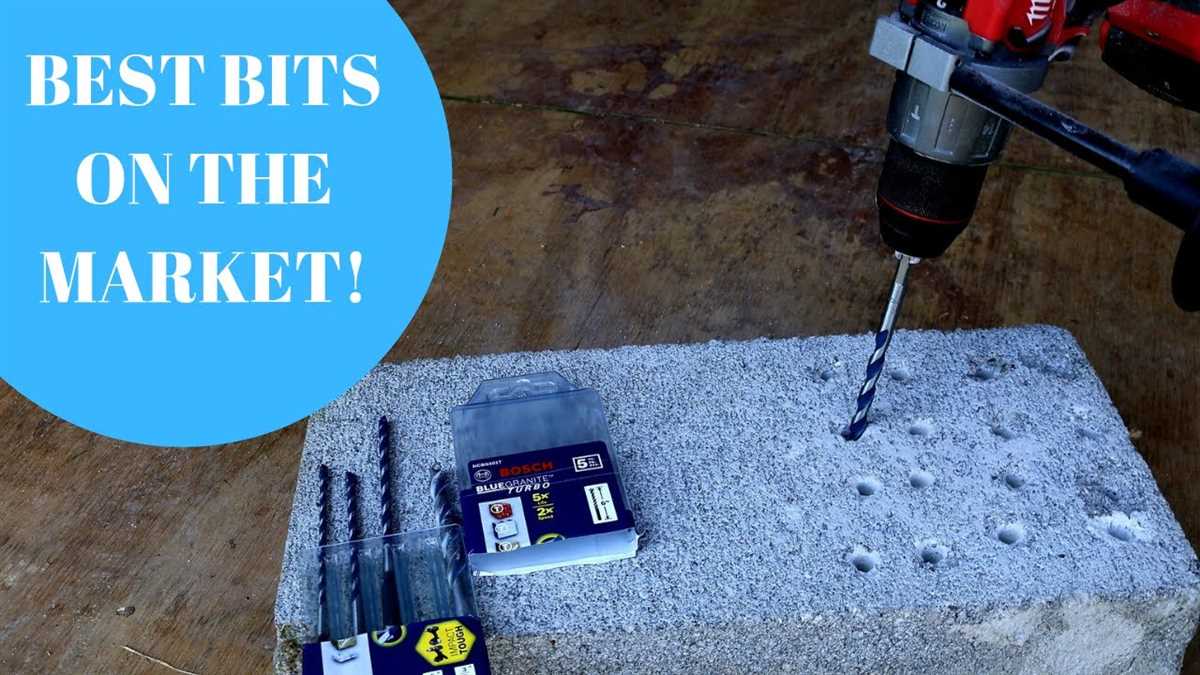 Choosing the Perfect Drill Bit for Concrete: Expert Recommendations Enhancing Safety