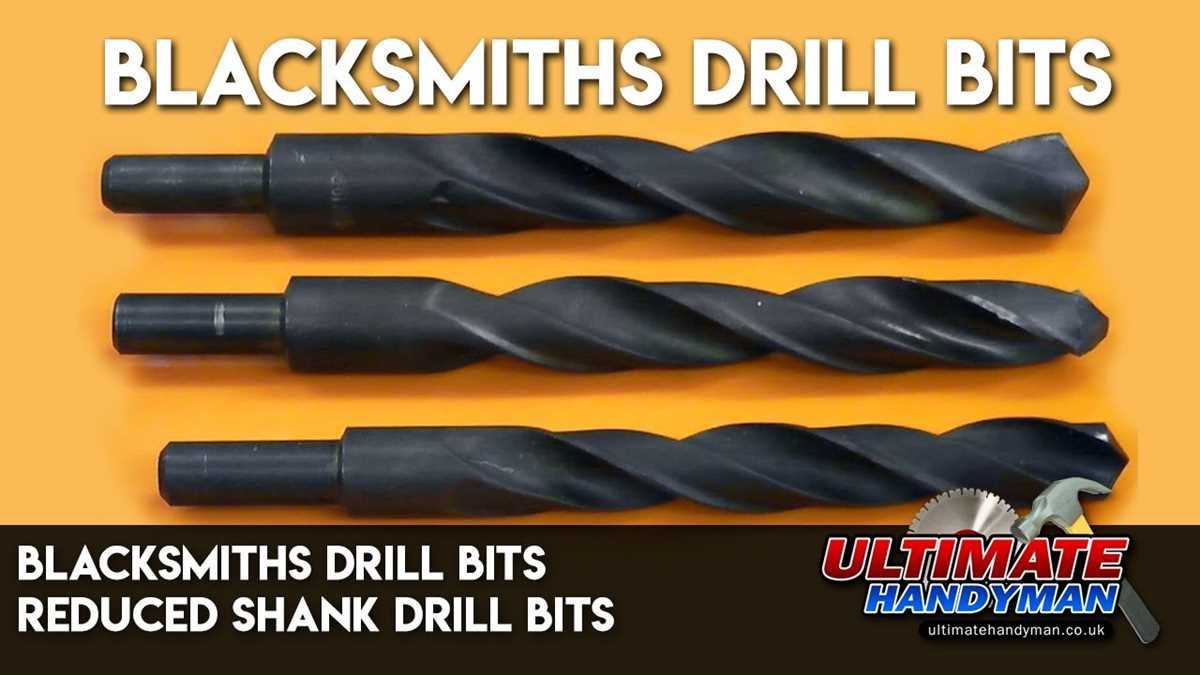 Morse Taper Shank Drill Bits