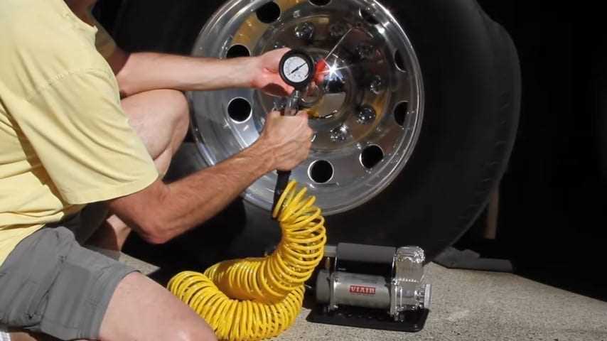 Choosing the Right Size Air Compressor for RV Tire Inflation Noise Level: