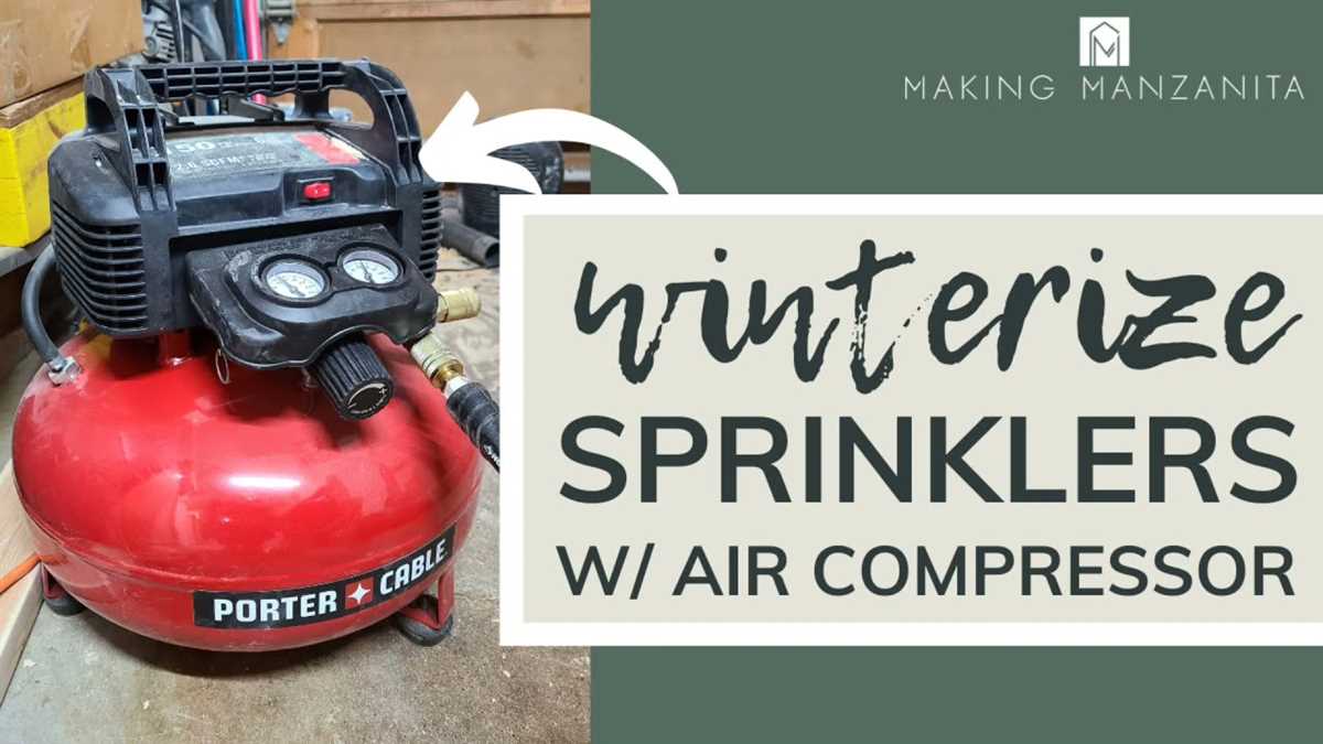 Choosing the Right Size Air Compressor for Blowing Out Sprinklers 2. Increased Energy Consumption