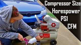 Choosing the Right Size Air Compressor for Painting a Car Smaller air compressors tend to be quieter compared to larger ones.