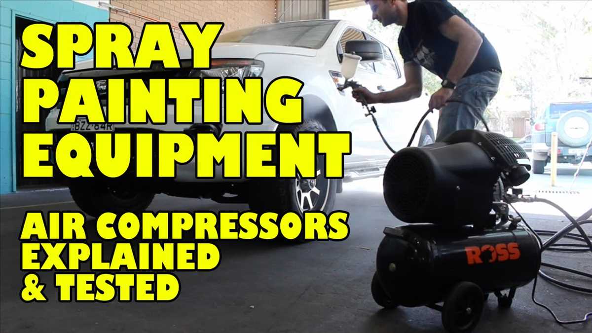 Choosing the Right Size Air Compressor for Painting a Car 4. Noise Level
