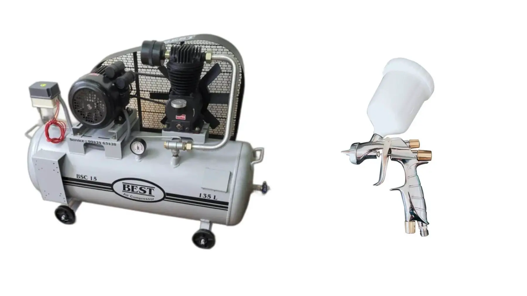 Choosing the Right Size Air Compressor for Painting Your House 3. Proper Spray Gun Operation