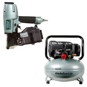 Choosing the Right Size Air Compressor for Your Roofing Nailer 4. Tank Size