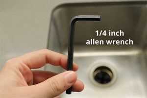 Choosing the Right Size Allen Wrench for Your Garbage Disposal Releasing a Jammed Garbage Disposal