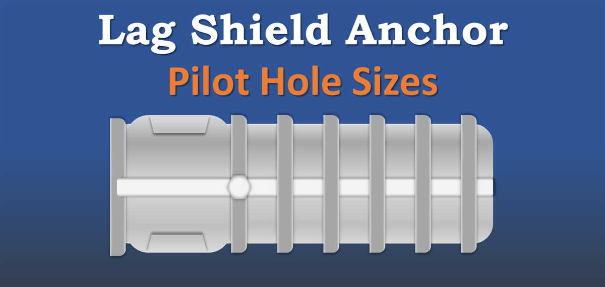 Choosing the Right Drill Bit Size for 1/4 Lag Shields 4. Auger Drill Bit