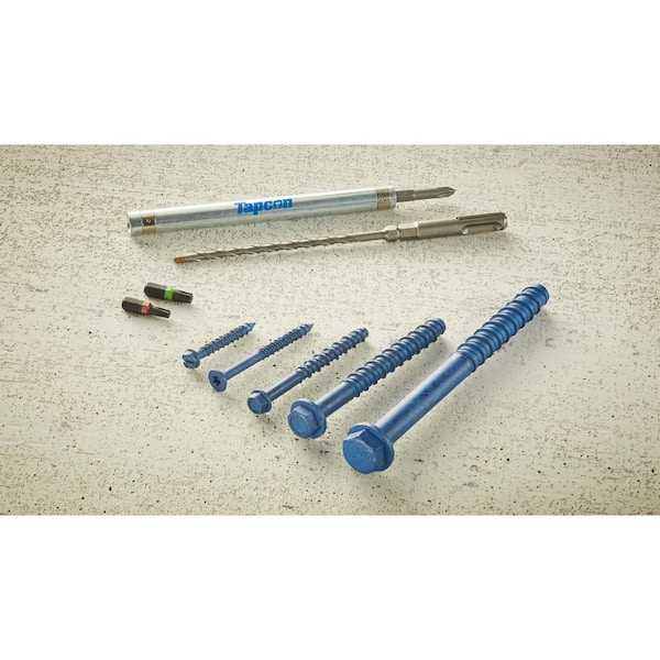 Choosing the Right Drill Bit Size for 3/16 Concrete Screws 4. Ensures Proper Embedment